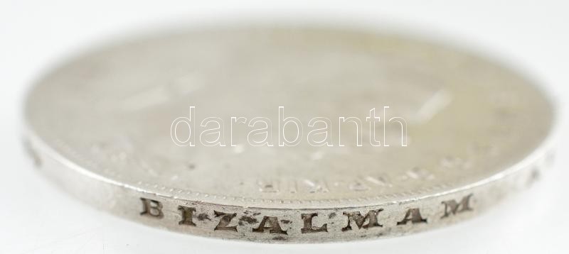1875KB 1Ft Ag 'Ferenc József / Középcímer' Körmöcbánya T:2- patina / Hungary 1875KB 1 Forint Ag 'Franz Joseph' Kremnitz C:VF patina Unger III.: 1464.a, Huszár: 2138., Adamo M15 - Image 3