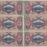 1930. 100P (6x) 'E 599 093237 - E 599 093281', páronként sorszámkövetők T:II,II- Adamo P17 - Image 2