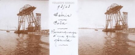 1916 I. világháborús hadihajó, a Polai kikötő 5 db üveg negatív, sztereofotó klf méretben / 5 glass negatíves of World War I battleships.
