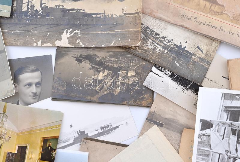 Hadihajózással, hajózással kapcsolatos képek, fotók tételben. I. világháborús érdekes fotók, régebbi metszetek, modern reprodukciók vegyesen - Image 4