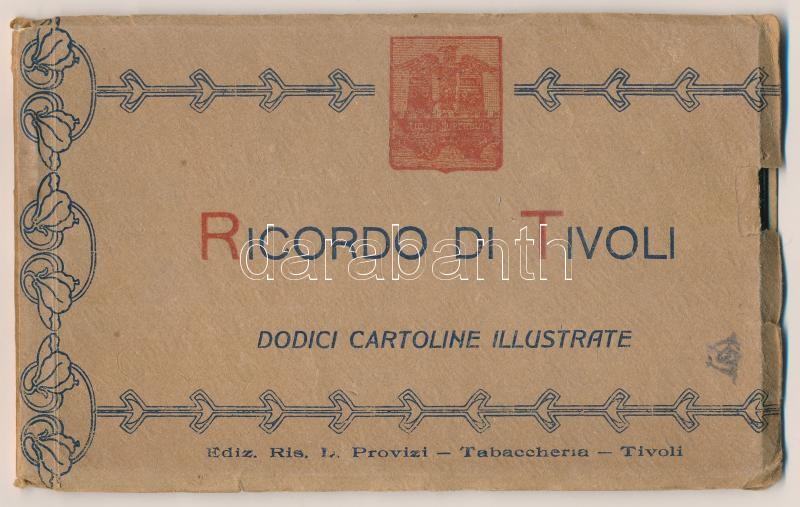 Tivoli - postcard booklet with 9 postcards