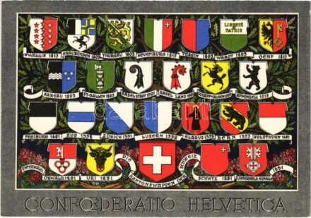1948 Confoederatio Helvetica / Swiss Confederation - coat of arms + '1948 St. Moritz V. Olympische Winterspiele' So. Stpl (EK)