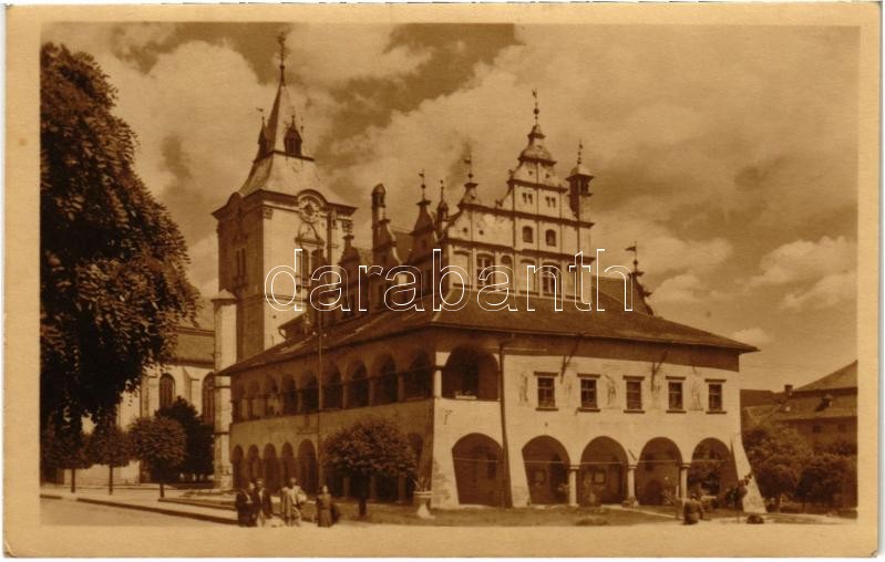 1952 Lőcse, Levoca; Mestská radnica / old town hall / régi városház