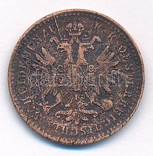 1860E 1kr Cu T:2- patina Adamo M4 - Image 2