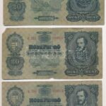 1930. 20P (3x) T:III- szakadások Adamo P11