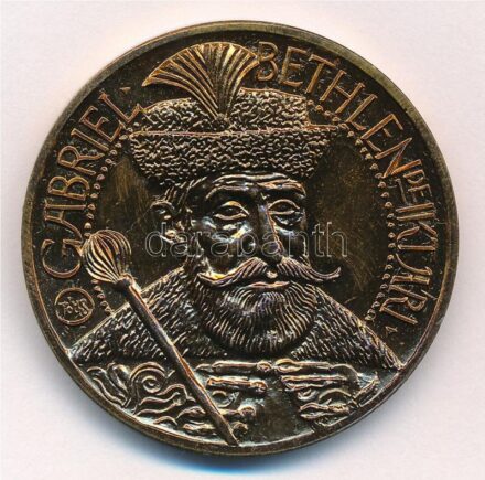 Tóth Sándor (1933-2019) 1986. 'MÉE Hajdú-Bihar Megyei szervezete / Bethlen Gábor' kétoldalas bronz emlékérem (42,5mm) T:1 patina Adamo DE9