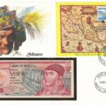 Mexikó 1977. 20P felbélyegzett borítékban, bélyegzéssel T:I Mexico 1977. 20 Pesos in envelope with stamp and cancellation C:UNC