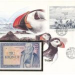 Izland 1961. 10K borítékon grönlandi bélyeggel, bélyegzéssel T:I Iceland 1961. 10 Kronur in envelope with Greenlandic stamp and cancellation C:UNC