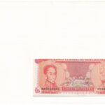 Venezuela 1989. 5B felbélyegzett borítékban, bélyegzéssel T:I- Venezuela 1989. 5 Bolivares in envelope with stamp and cancellation C:AU - Image 2