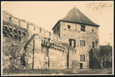 cca 1920-1940 Kolozsvár, Szabók bástyája, hátoldalán feliratozott fotó, 17,5x11,5 cm / Cluj (Cluj-Napoca), Tailors' Bastion, photo