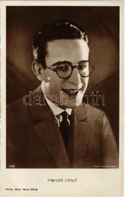 Harold Lloyd. Verlag Ross 719/2.