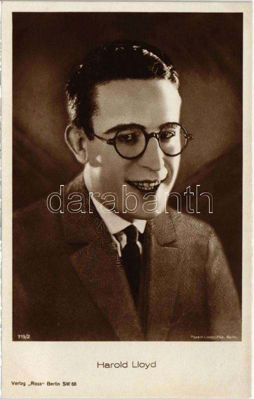 Harold Lloyd. Verlag Ross 719/2.