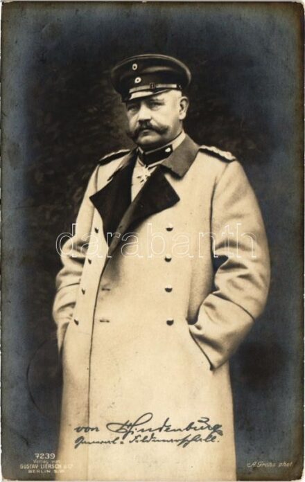 1916 Hindenburg. Gustav Liersch & Co. 7239. A. Grohs