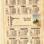 2011 A Székely-Magyar Rovásírás - Jelképtár modern naptára / Old Hungarian runes alphabet - modern calendar (vágott / cut) - Image 2
