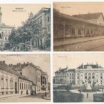 10 db RÉGI felvidéki képeslap / 10 pre-1945 Upper-Hungarian (Slovakian) town-view postcards