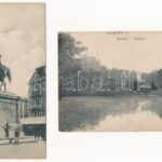 Zagreb, Zágráb; 4 db W.L. kiadású képeslap / 4 pre-1945 W.L. published postcards