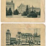 Zagreb, Zágráb; 4 db W.L. kiadású képeslap / 4 pre-1945 W.L. published postcards - Image 3