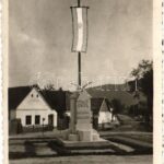1939 Helemba, Hellenbach, Chlaba; országzászló / Hungarian flag. photo