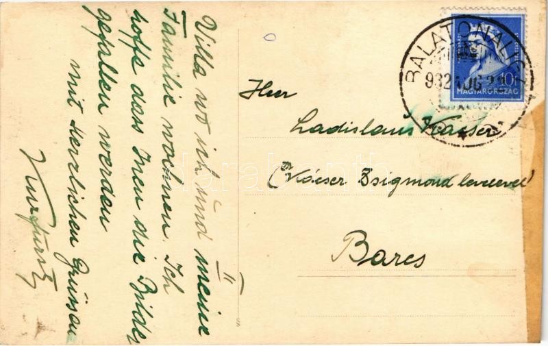 Balatonaliga (Balatonvilágos), Rauszek villa. photo - Image 2
