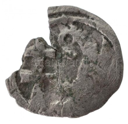 1205-1235. Obulus Ag 'II. András' (0,23g) T:2-,3 repedés, egy nagyobb rész kitört Hungary 1205-1235. Obulus Ag 'Andreas II' (0,23g) C:VF,F cracked, a larger part is missing Huszár: 251., Unger I.: 191.
