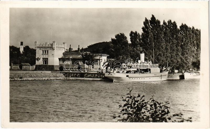 Balatonboglár, hajóállomás, Helka gőzhajó