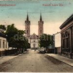 1910 Hajdúhadház, Kossuth Lajos utca, templom. W.L. Bp. 2181. Florovitz Lajos (EK)