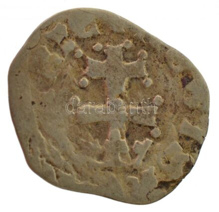 1373-1382 'szerecsenfejes' Denár Ag 'I. Nagy Lajos' (0,30g) T:2-,3 Hungary 1373-1382 Denar Ag 'Louis I' (0,30g) C:VF,F Huszár: 548., Unger I.: 433
