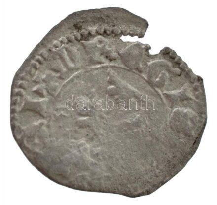 1346-1349 Denár Ag 'I. Nagy Lajos' (0,34g) T:3 kitörés Hungary 1346-1349 Denar Ag 'Louis I' (0,34g) C:F cracked Huszár: 529., Unger I.: 419