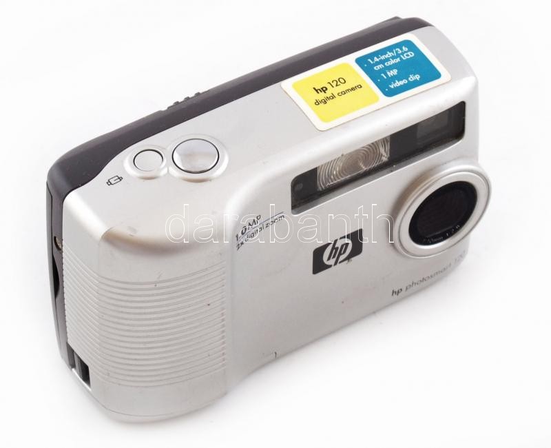 HP Photosmart 120 digitális fényképezőgép, elem nélkül, nem kipróbált