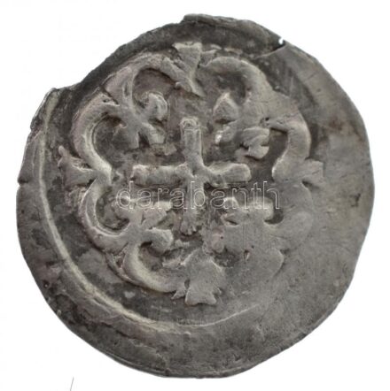 1205-1235. Obulus Ag 'II. András' (0,24g) T:2 kis peremhiány Hungary 1205-1235. Obulus Ag 'Andreas II' (0,24g) C:XF small part of the edge is missing Huszár: 248., Unger I.: 158.