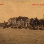 1909 Gyulafehérvár, Karlsburg, Alba Iulia; Hunyadi tér, piac. W.L. 3165. / market square (Rb)
