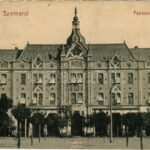 1908 Szatmárnémeti, Satu Mare; Pannonia szálló, üzletek. Cseplák Bálint kiadása (W.L. ?) / hotel, shops (EK)