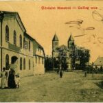 1907 Huszt, Chust, Khust (Máramaros); Csillag utca. Ausländer Ignác kiadása 1923. (W.L. ?) / street (EK)