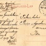 1907 Huszt, Chust, Khust (Máramaros); Csillag utca. Ausländer Ignác kiadása 1923. (W.L. ?) / street (EK) - Image 2