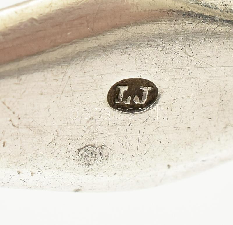 Ezüst(Ag) késbak, jelzett, h: 9,5 cm, nettó: 27,4 g - Image 2