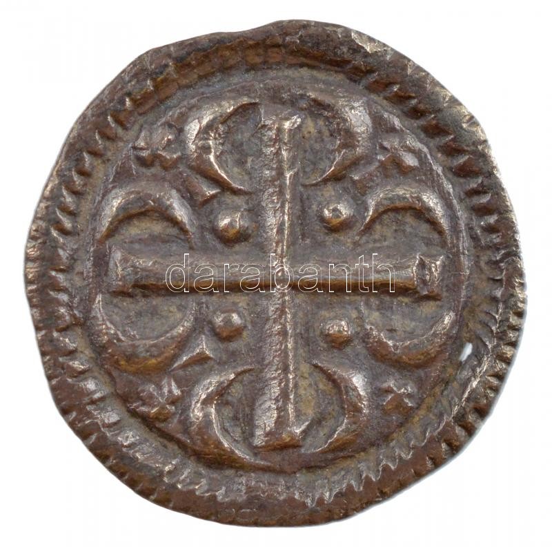 1116-1131. Denár Ag 'II. István' (0,31g) T:1- Hungary 1116-1131. Denar Ag 'Stephen II' (0,31g) C:AU Huszár: 94., Unger I.: 38.