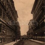 Fiume, Rijeka; Via Pomerio. W.L. 1222. (fa)