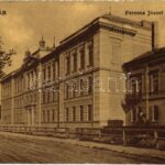 1904 Kolozsvár, Cluj; Ferenc József iparmúzeum. W.L. (?) 14. / industrial museum (fl)