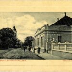 1915 Szinérváralja, Seini; Rákóczi utca, templom. W.L. Bp. 6021. / street, church (EK)