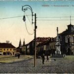 1913 Versec, Werschetz, Vrsac; Ferenc József tér / square. W.L. Bp. 109. 1911-14. (EB)