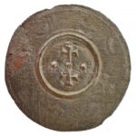 1162-1172. Denár Ag 'III. István' (0,17g) T:1- kis repedés Hungary 1162-1172. Denar Ag 'Stephen III' (0,17g) C:AU small crack Huszár: 164., Unger I.: 86. - Image 2