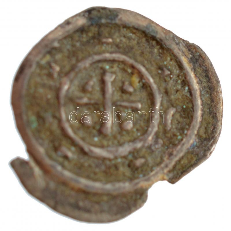 1131-1141. Denár Ag 'II. Béla' (0,13g) T:2 peremhiány Hungary 1131-1141. Denar Ag 'Bela II' (0,13g) C:XF most part of the edge is missing Huszár: 97., Unger I.: 49. - Image 2