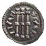 1095-1116. Denár Ag 'Kálmán' (0,36g) T:1-,2 Hungary 1095-1116. Denar Ag 'Coloman' (0,36g) C:AU,XF Huszár: 34., Unger I.: 30.