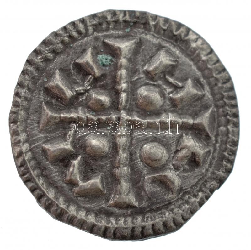 1095-1116. Denár Ag 'Kálmán' (0,37g) T:1-,2 Hungary 1095-1116. Denar Ag 'Coloman' (0,37g) C:AU,XF Huszár: 40., Unger I.: 31.