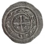 1095-1116. Denár Ag 'Kálmán' (0,54g) T:1- Hungary 1095-1116. Denar Ag 'Coloman' (0,54g) C:AU Huszár: 41., Unger I.: 34. - Image 2