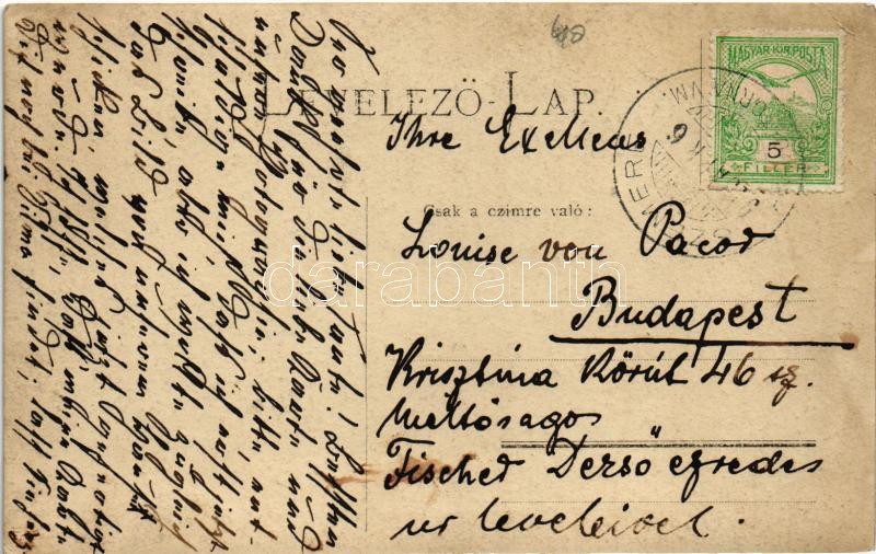 1913 Fáj, Fáy-kastély. photo (EK) - Image 2