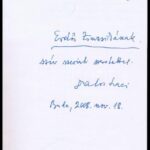 Dalos László: A vén budai hársfák. Válogatott versek és dalszövegek. DEDIKÁLT. Bp., 2008., Nap Kiadó. Kiadói kartonált papírkötés. - Image 2