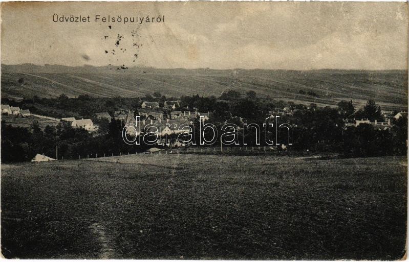 1912 Felsőpulya, Oberpullendorf; Karl Karinger (gyűrődés / crease)