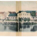 1907 Ungvár, Uzshorod, Uzhhorod, Uzhorod; Két részes kinyitható panorámalap / 2-tiled folding panoramacard (r)
