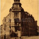 Arad, Széchenyi utca, Szántay palota. W.L. 492. / street, palace (fa)